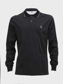 поло с длинным руковом 030724 - фото 1