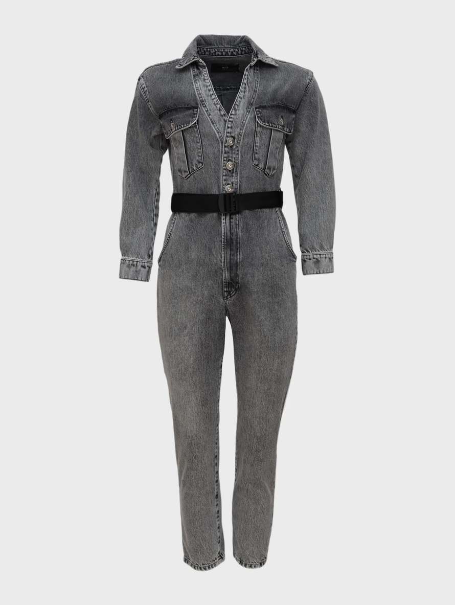 комбинезон джинсовый - фото 1