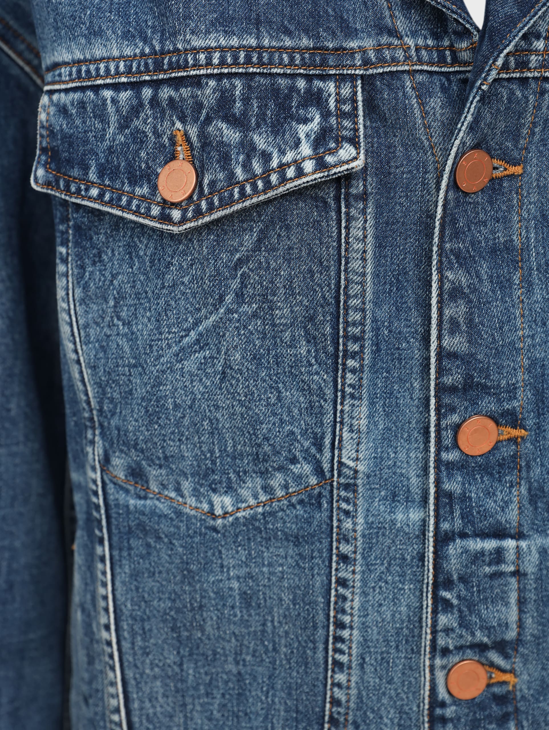 куртка джинсовая - фото 2