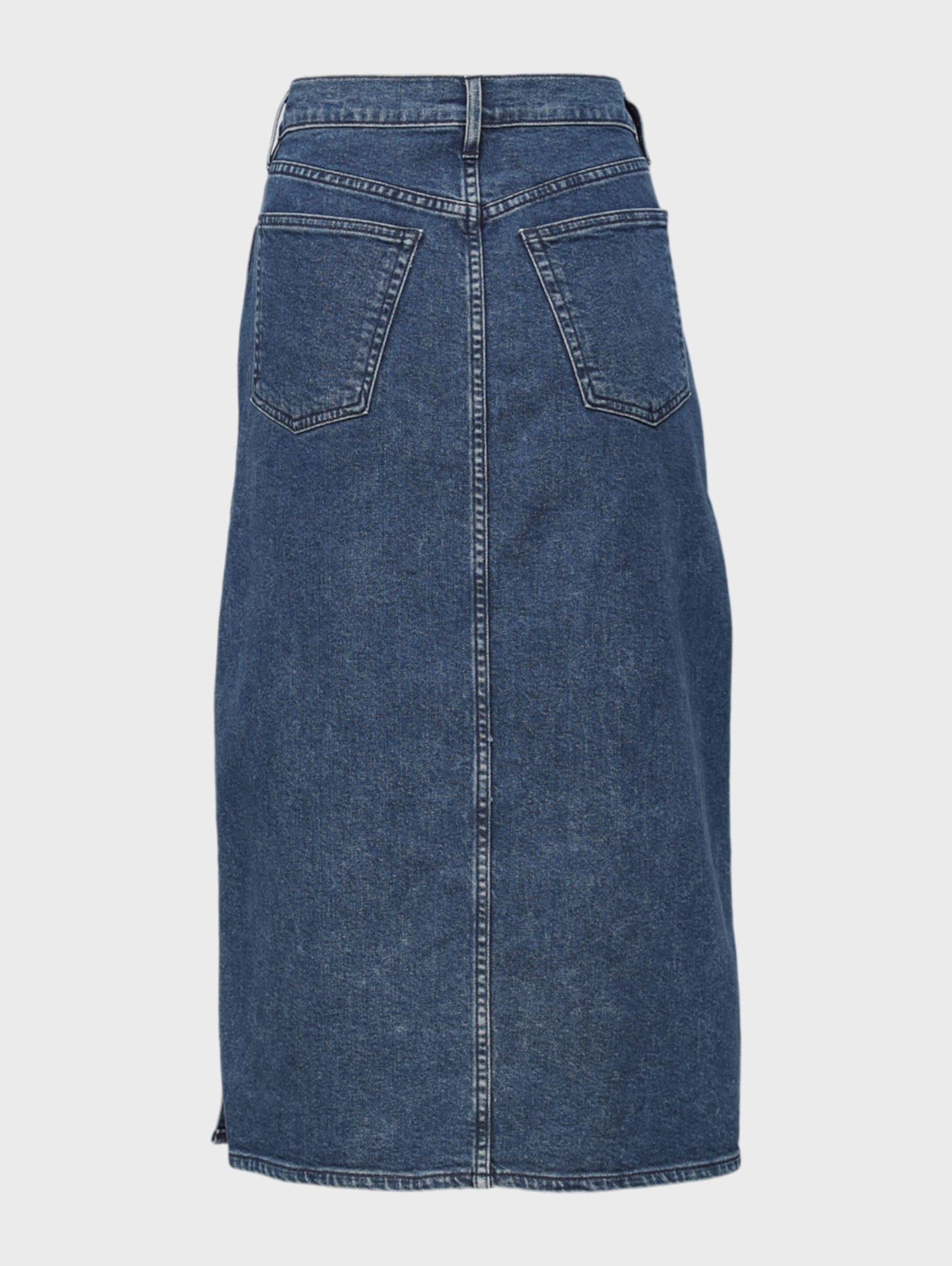 юбка джинсовая - фото 3