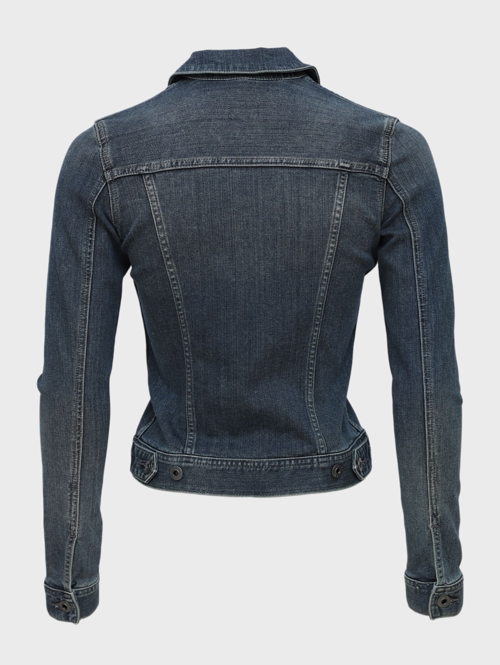 куртка джинсовая - фото 2