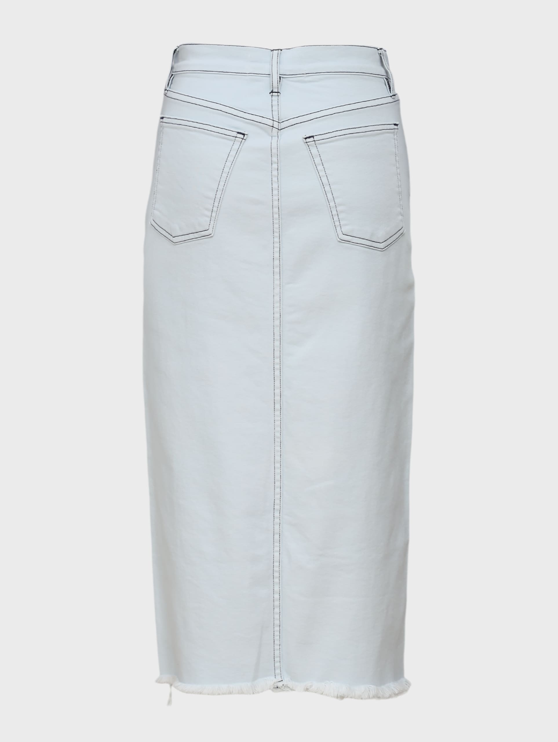 юбка джинсовая - фото 3