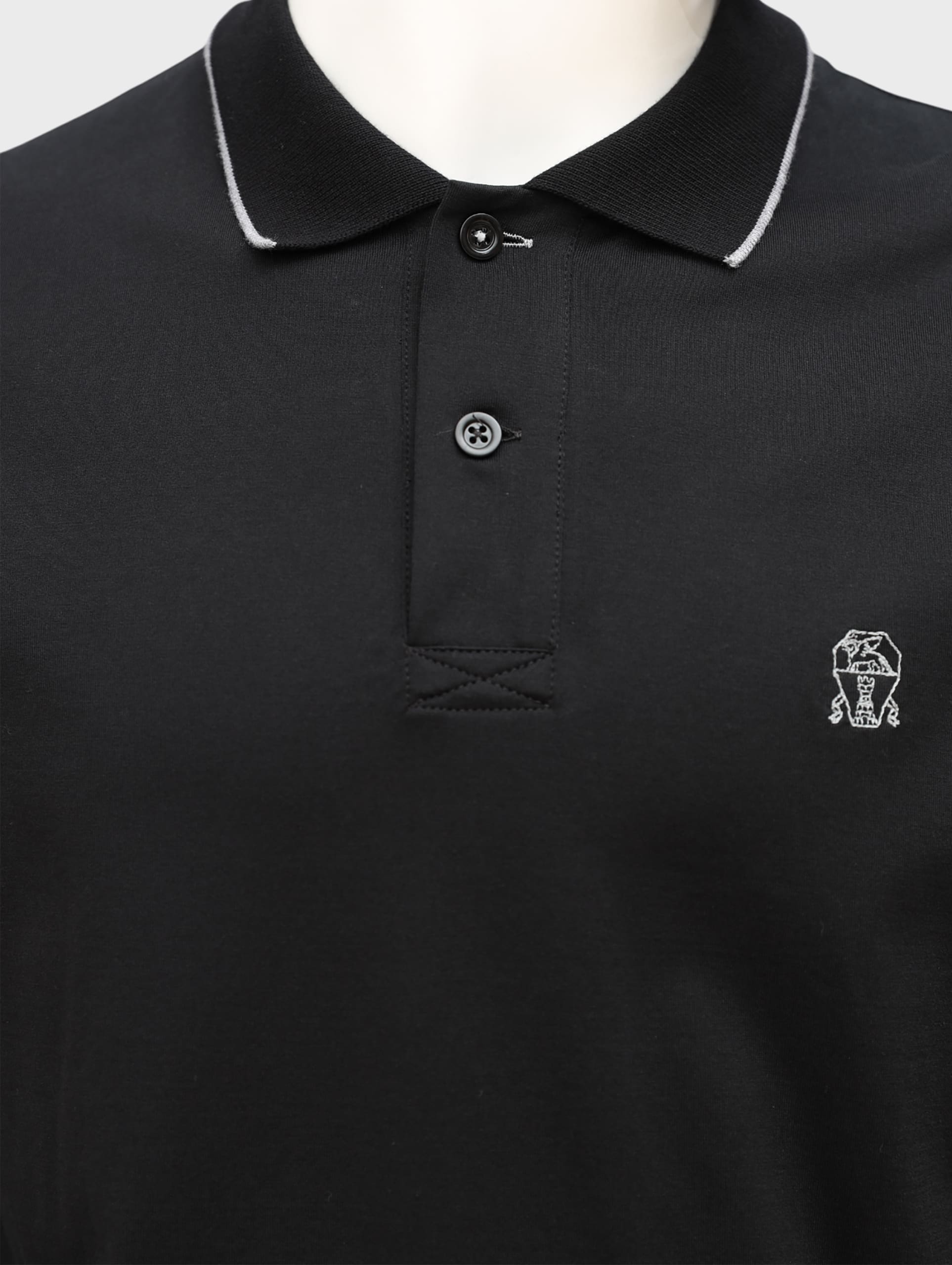 поло с длинным руковом 030724 - фото 3