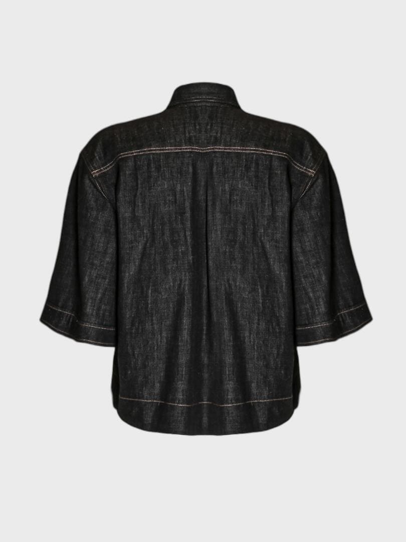 рубашка джинсовая 270407 - фото 2