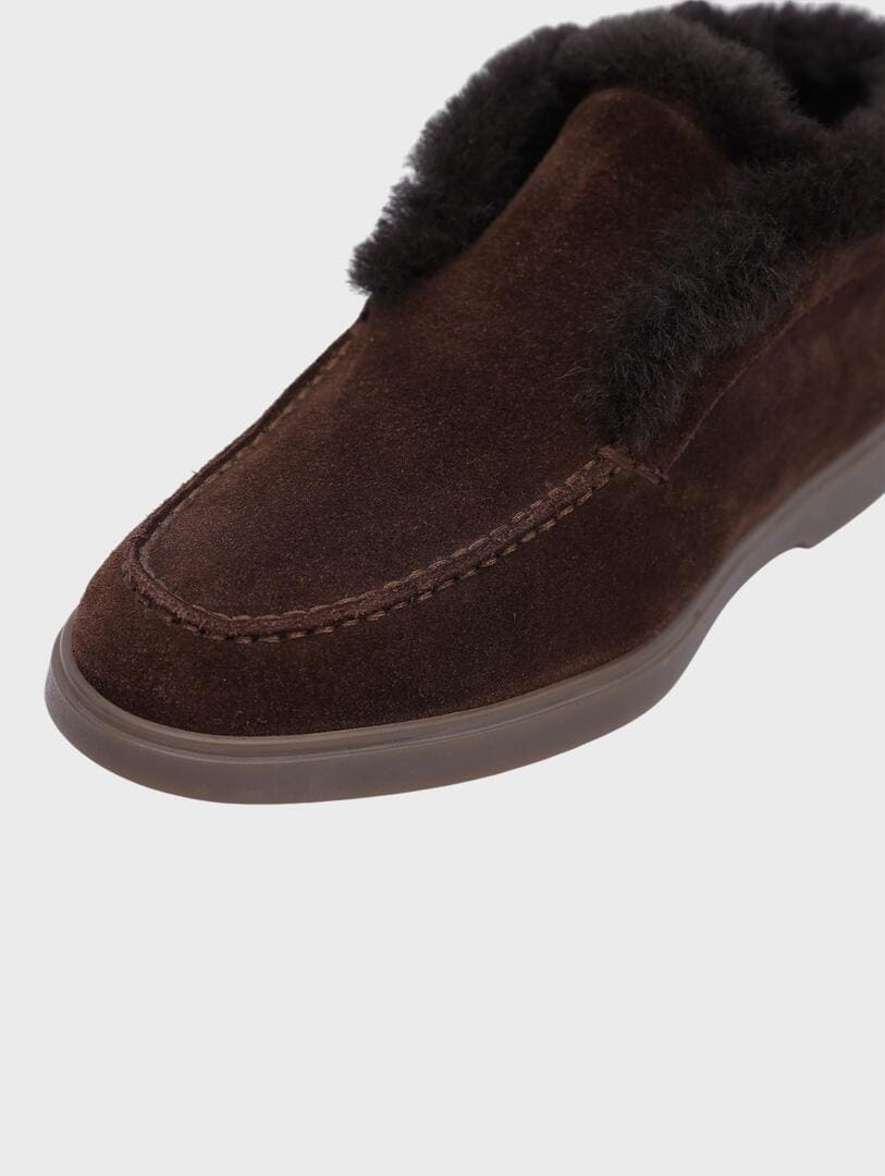 лоферы меховые 58451 - фото 4